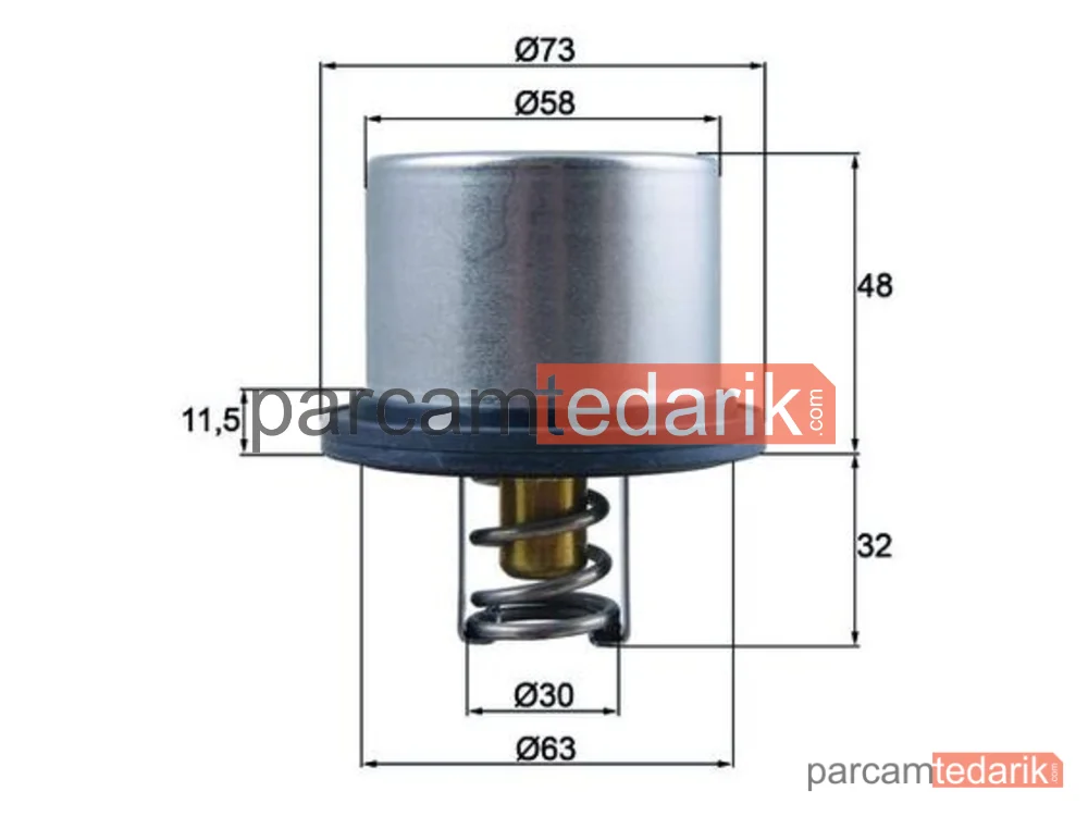 THD575 | Termostat — Volvo 8700, Volvo 8500, Volvo 7500