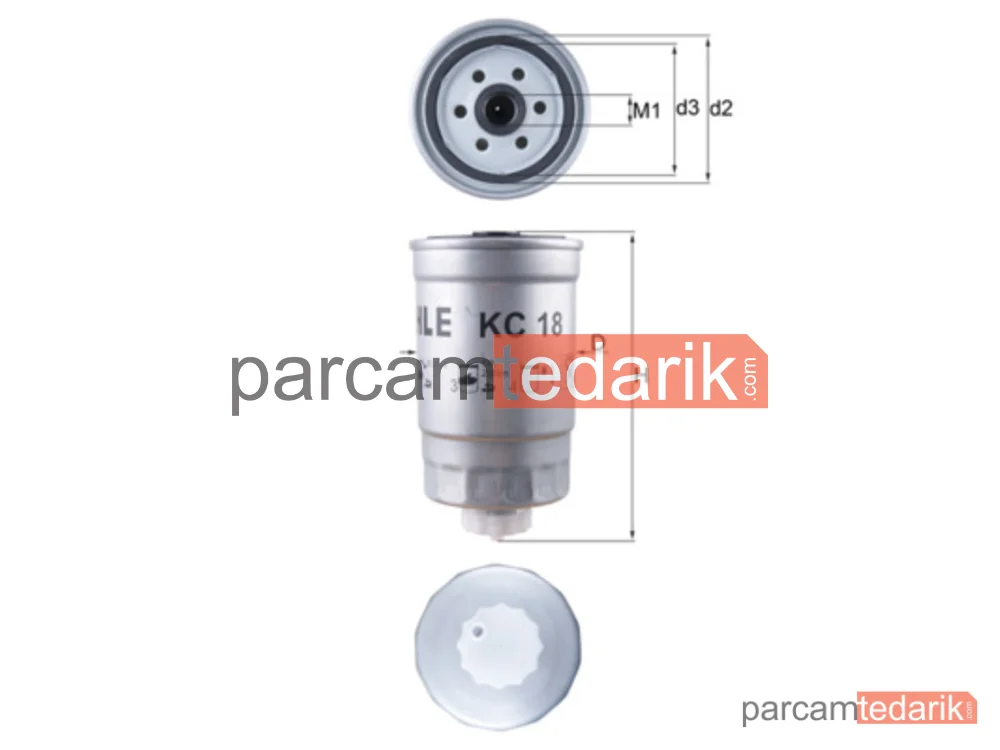 Yakıt Filtresi — Fiat Ducato, Fiat Ducato Panorama, Fiat 90 - KC18