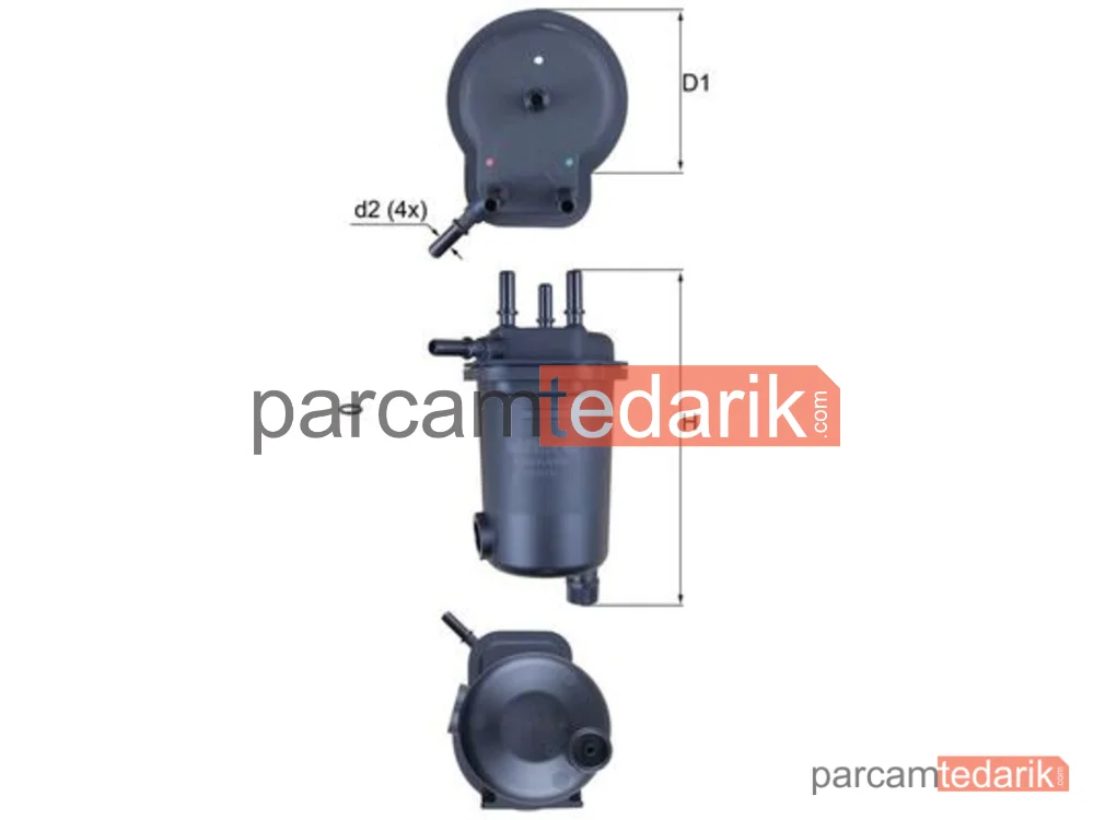 Yakıt Filtresi — Renault Clio Symbol I, Renault Thalia I, Renault Clio II - KL600D