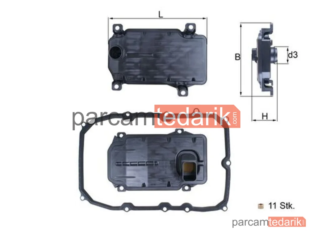 HX187KIT | Şanzıman Filtresi — Audi Q7, VW Touareg, Porsche Cayenne