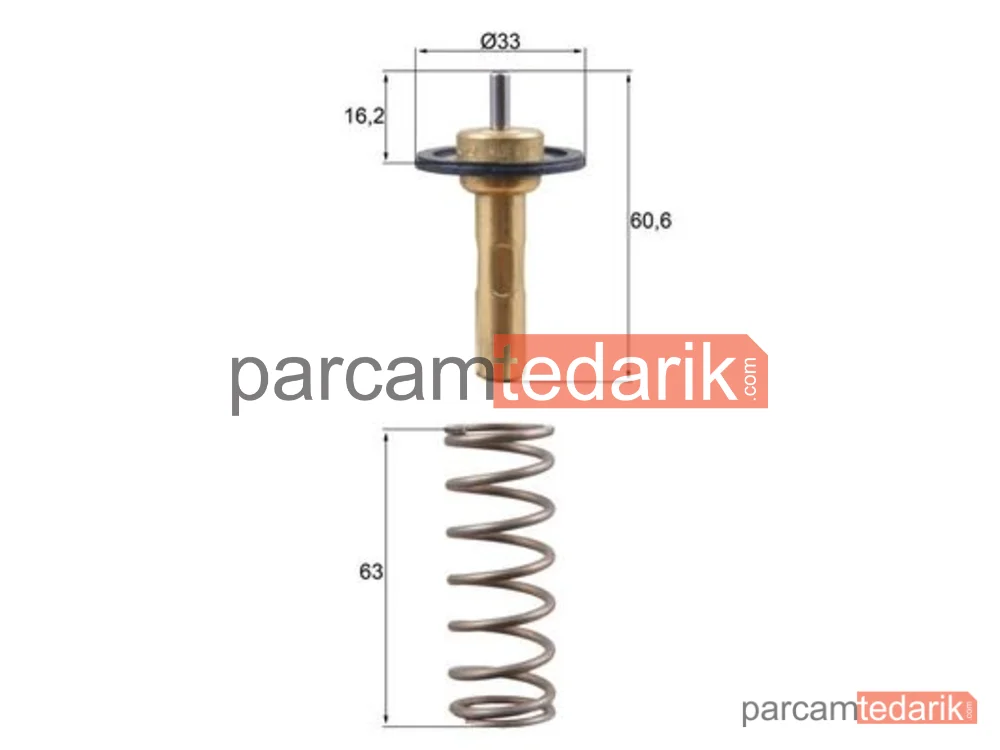 TX31190D | Termostat — Volvo V60 I, Volvo XC60 I SUV, Volvo S60 II