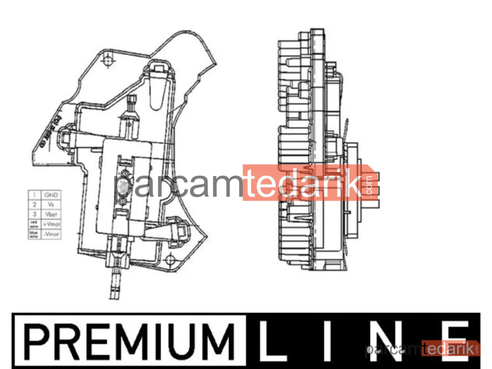 BEHR ABR24000P | Klima Şalteri — Chrysler Crossfire, Chrysler Crossfire Roadster, Mercedes-Benz CLK