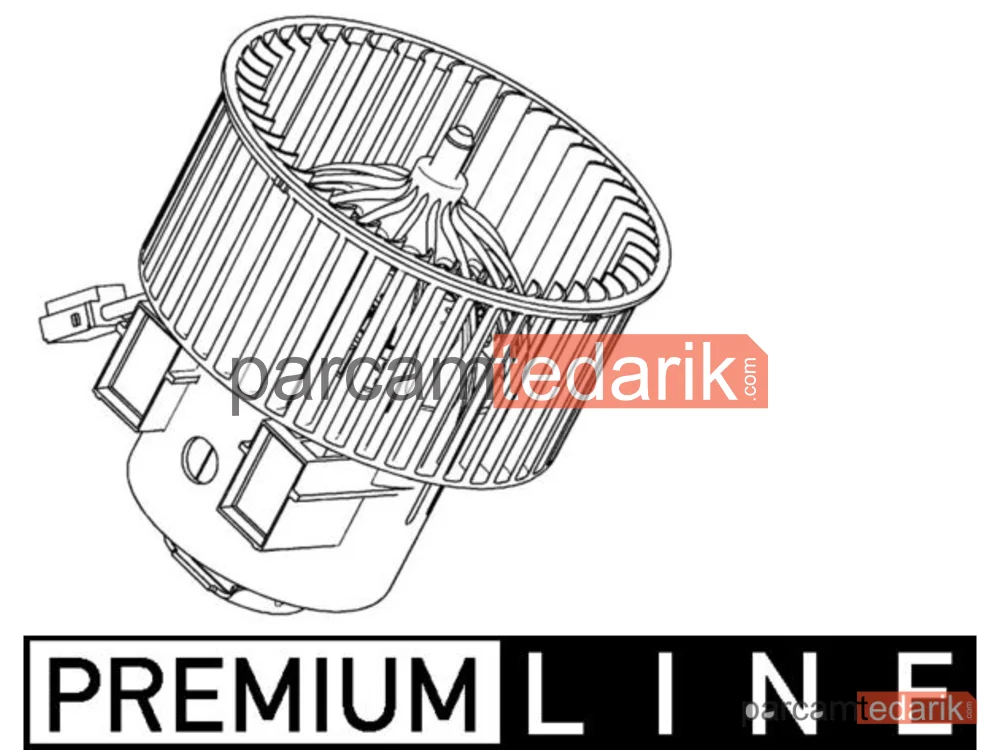 AB116000P | Kalorifer Fan Motoru — Volvo V60 I, Volvo V70 III, Volvo S80 II