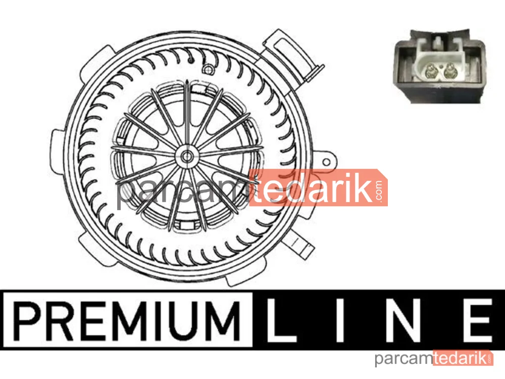 AB89000P | Kalorifer Fan Motoru — Mercedes-Benz Sprinter 3,5-t, Mercedes-Benz Sprinter 5-t