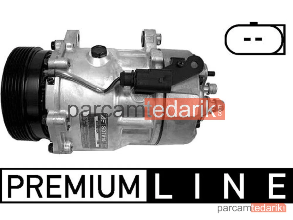 BEHR ACP1031000P | Klima Kompresörü — VW Caddy III BOX BODY-MPV (2KA- 2KH- 2CA- 2CH)