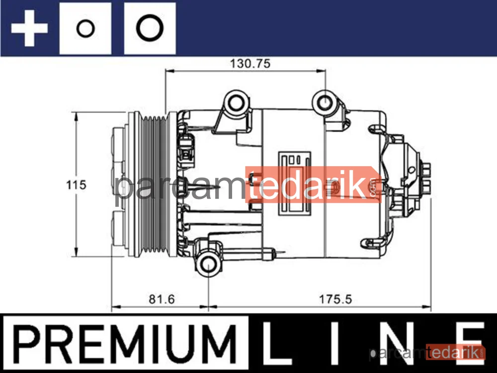BEHR ACP1331000P | Klima Kompresörü — Ford Mondeo 1.8 2.0 TDCİ 07- SMAX 1.8 2.0 TDCİ 06- Galaxy 1.8 2.0 TDCİ 06