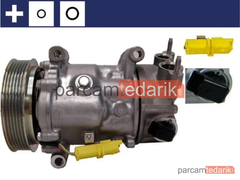 BEHR ACP14000S | Klima Kompresörü — Peugeot Pertner Tepee 207 307 308 1.4HDI 1.6HDI 06-/CITROEN Berlingo C3 C4 06