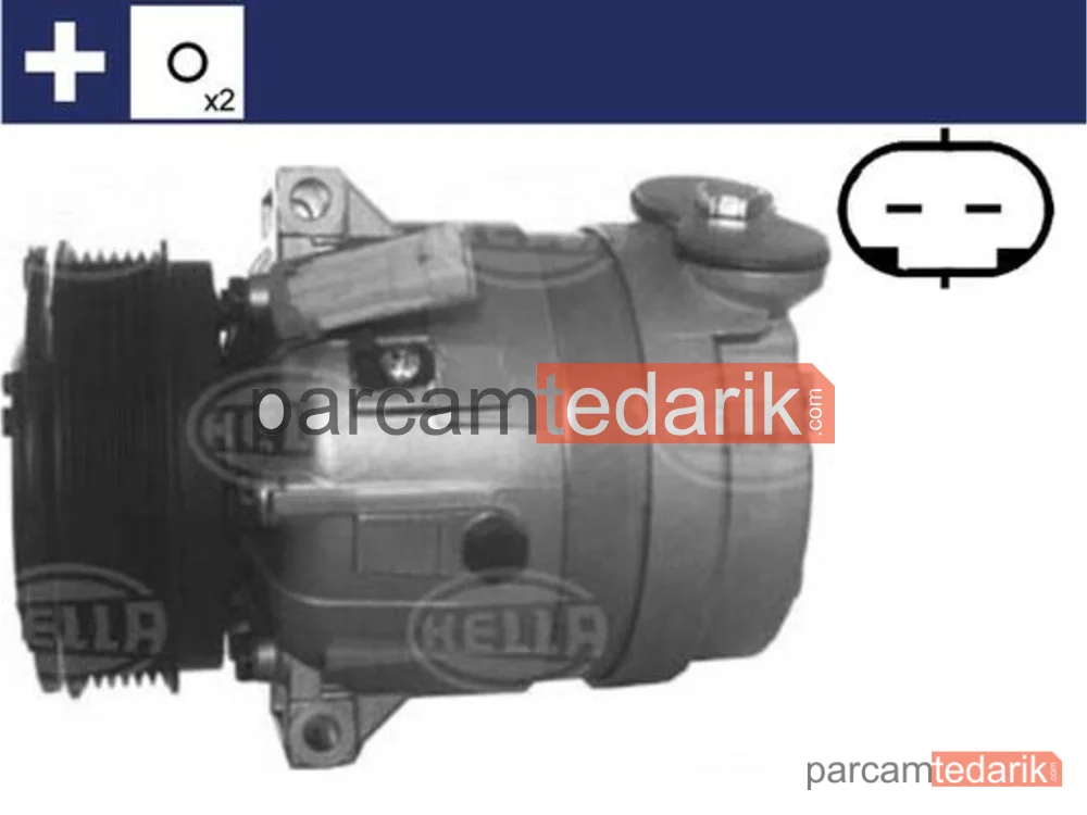 ACP320000S | Klima Kompresörü — Opel Vectra B, Fiat Croma, Opel Frontera B