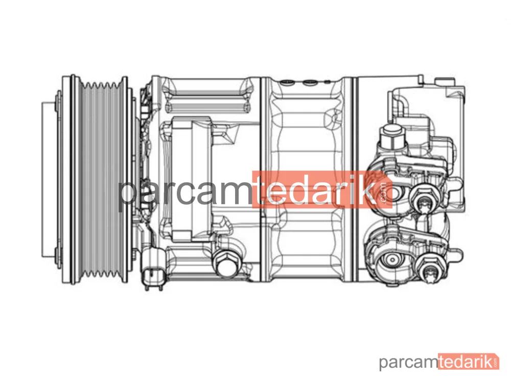 BEHR ACP654000P | Klima Kompresörü — Ford Focus Fiesta 1.0 2018- O.E