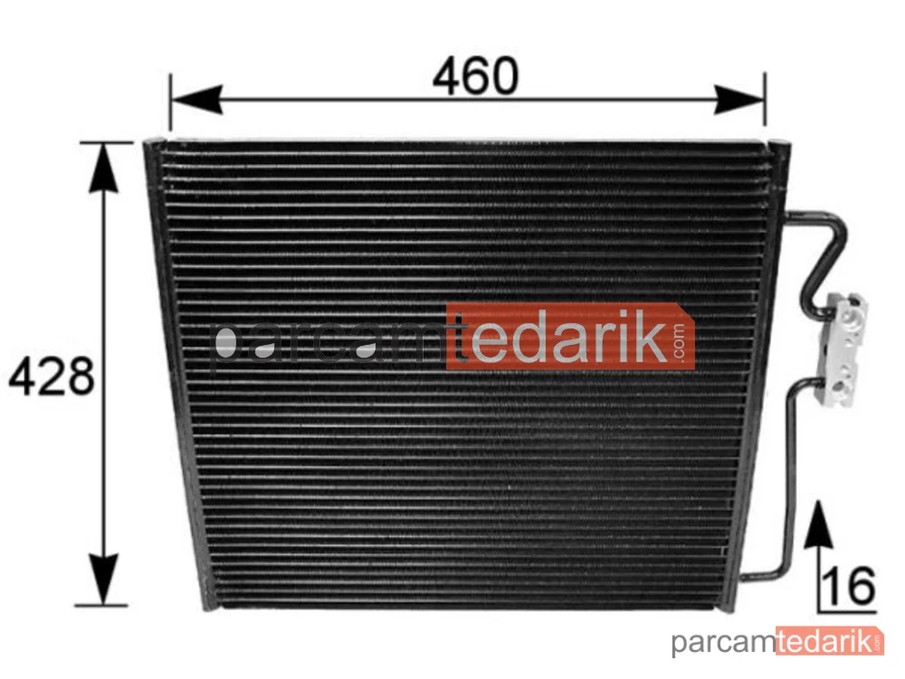 AC154001S | Klima Kondenseri — BMW 7