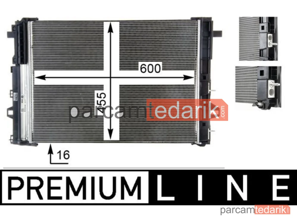 BEHR AC446000P | Klima Kondenseri — Mercedes X117 W176 W246 C117 O.E