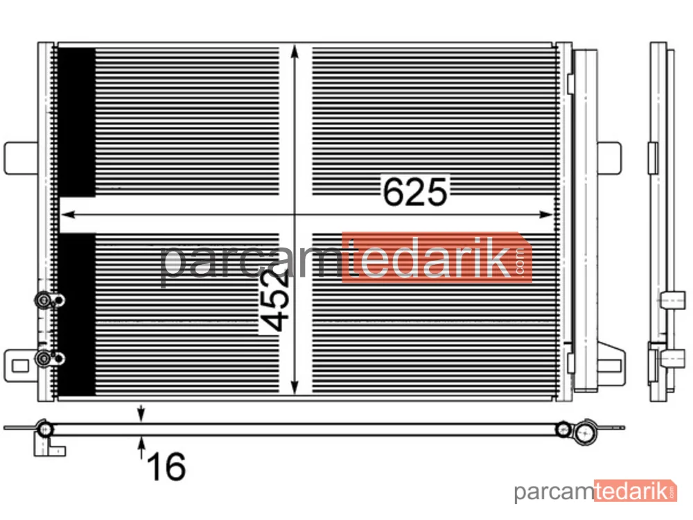 AC885000S | Klima Kondenseri — VW Amarok 10