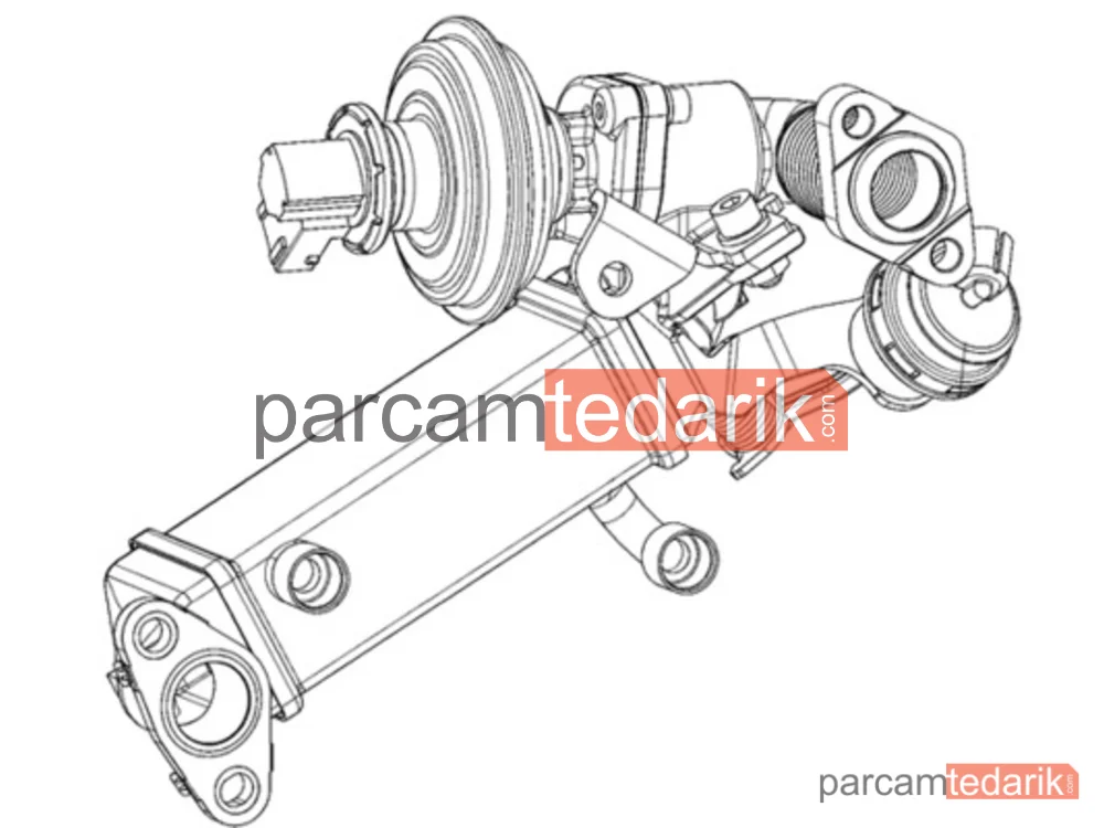 BEHR CE7000P | Su Radyatörü — EGR N47 - E60-E87-E90-E92-E93