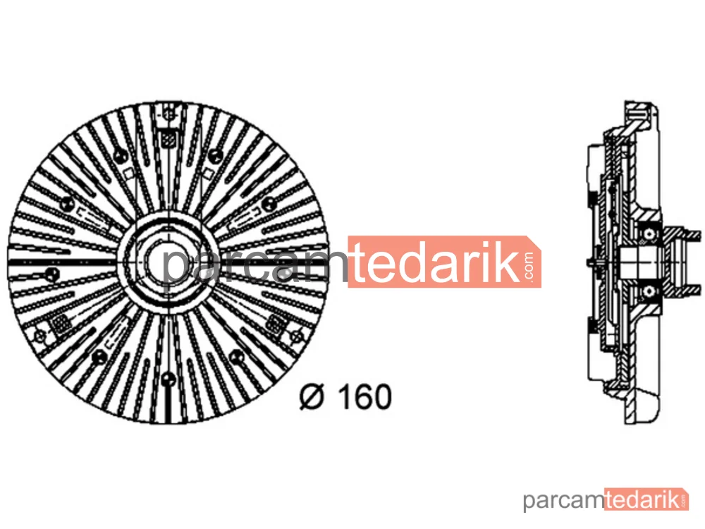 BEHR CFC48000P | Fan Termiği — VW Passat 97-05 Audi A4 95-05 Skoda Superb 02-08