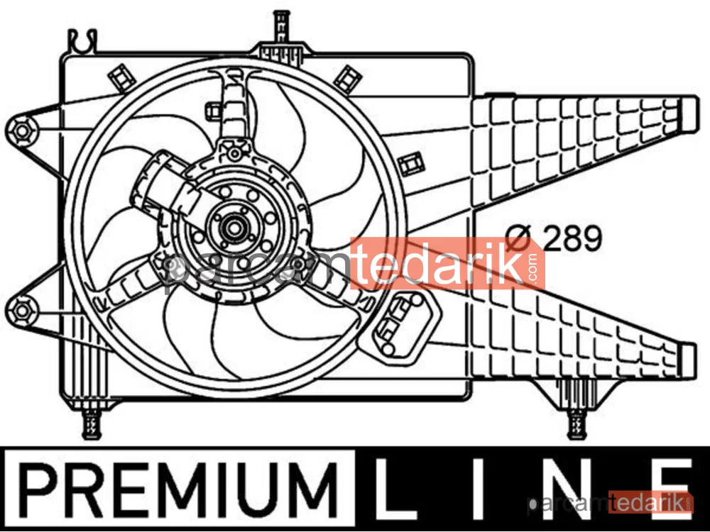 BEHR CFF156000P | Fan Motoru — Fiat Idea Punto 1.3 JTD 05