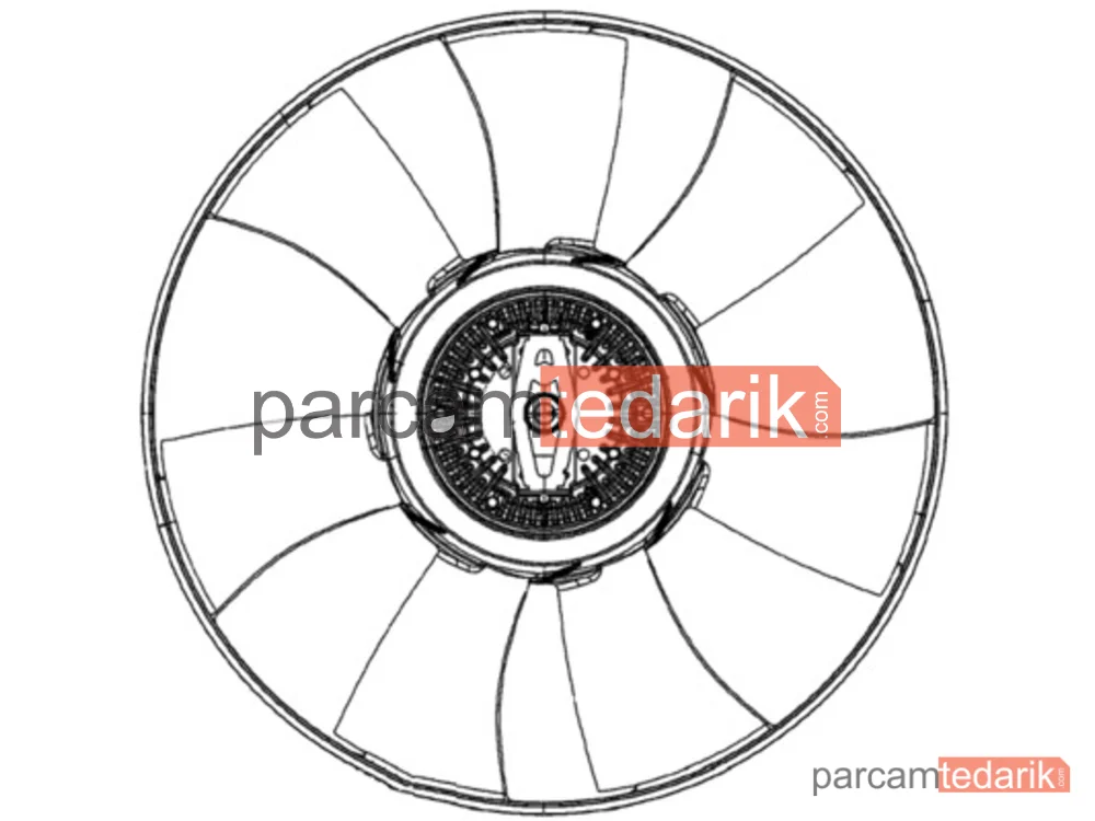 CFF493000P | Termostat — FAN- (VW Crafter 06-11 Mercedes Sprinter OM646-OM651 06-11)