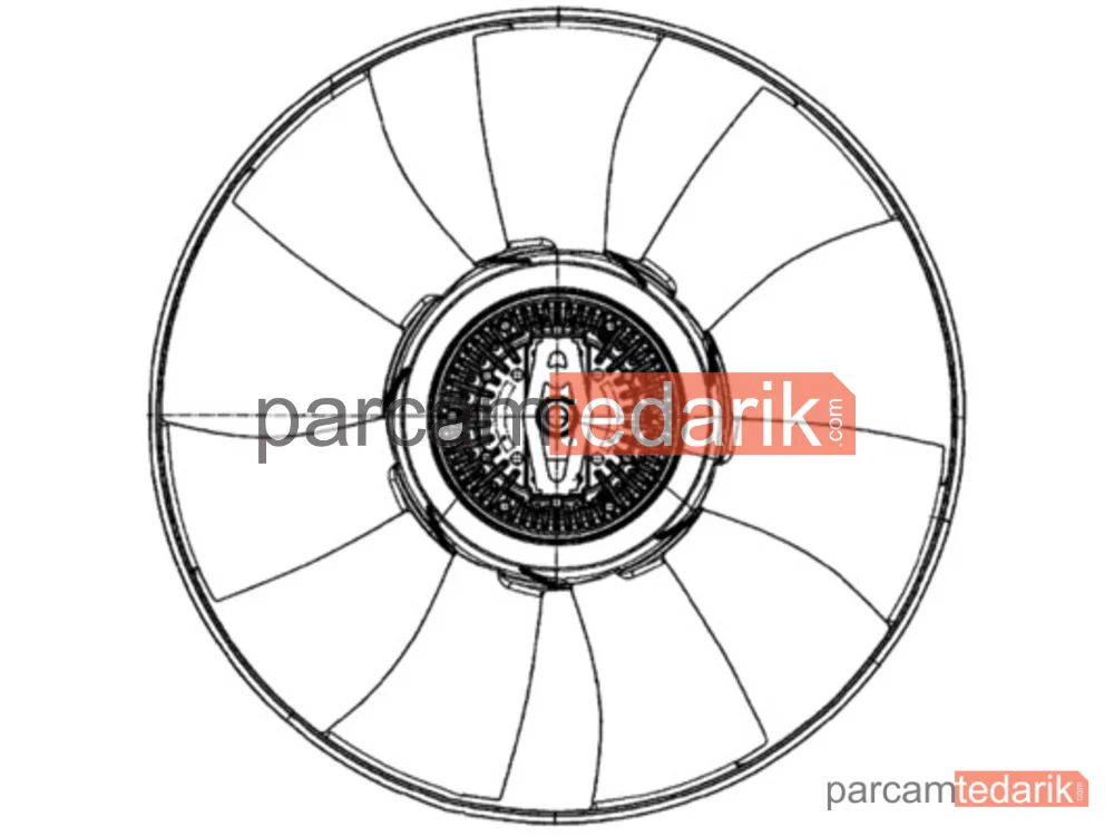 CFF500000P | Termostat — FAN VW Crafter