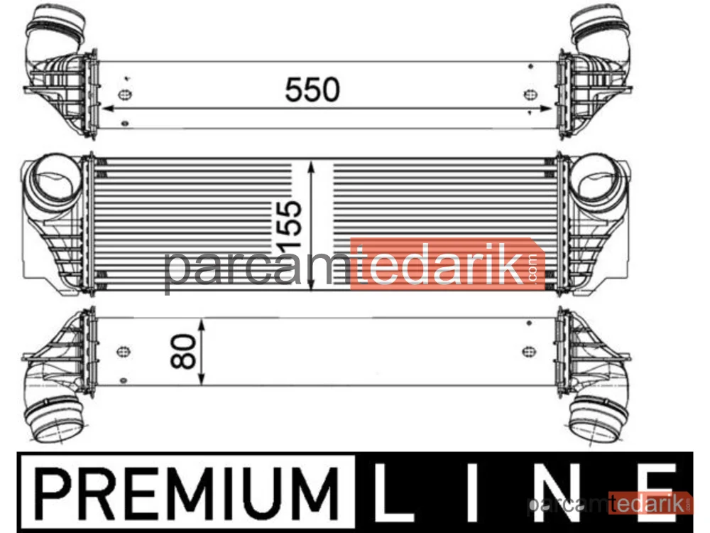 BEHR CI183000P | Turbo Radyatörü — BMW 5, BMW 5 Touring, BMW 7