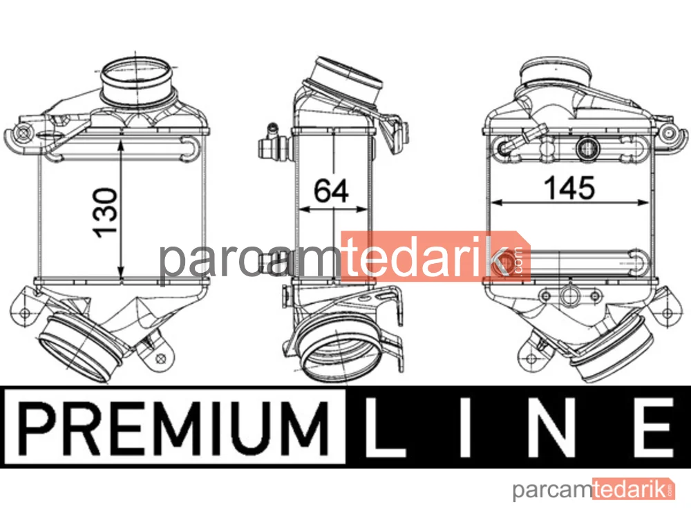 BEHR CI187000P | Turbo Radyatörü — BMW F10-F01-E70 N63