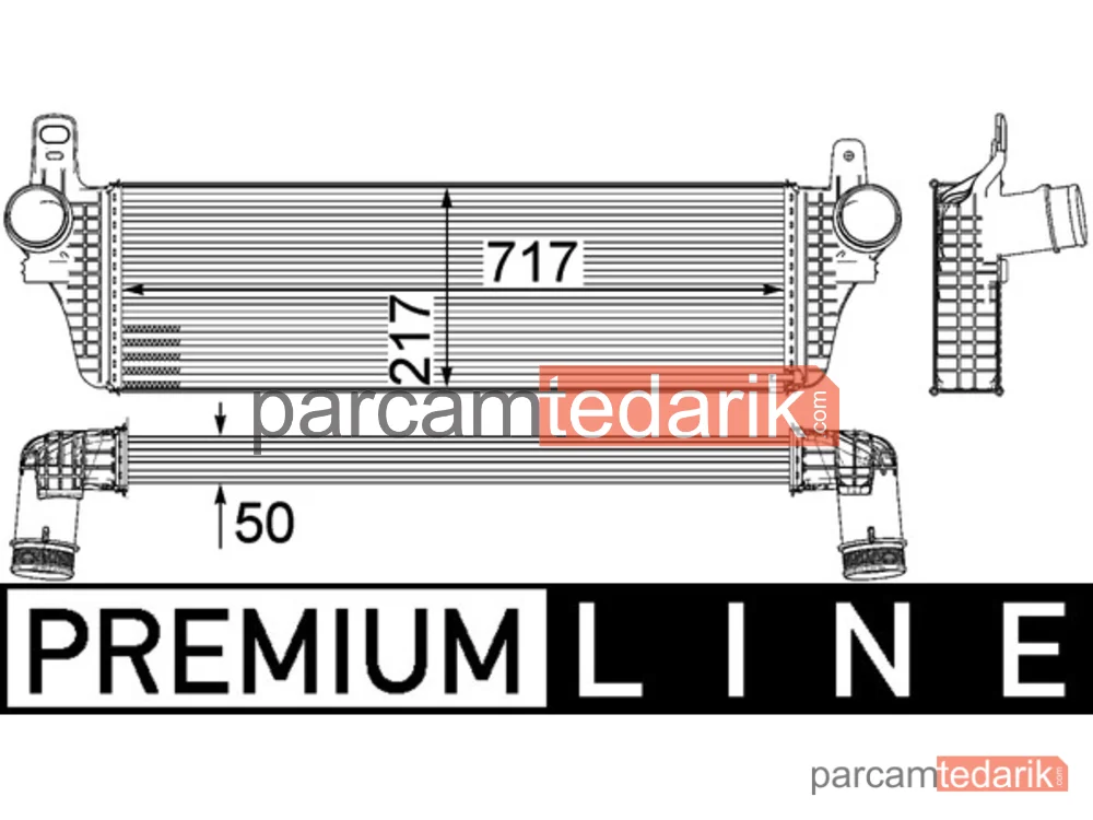 BEHR CI242000P | Turbo Radyatörü — Turbo Radyatörü (VW Transporter 10-19) CFCA