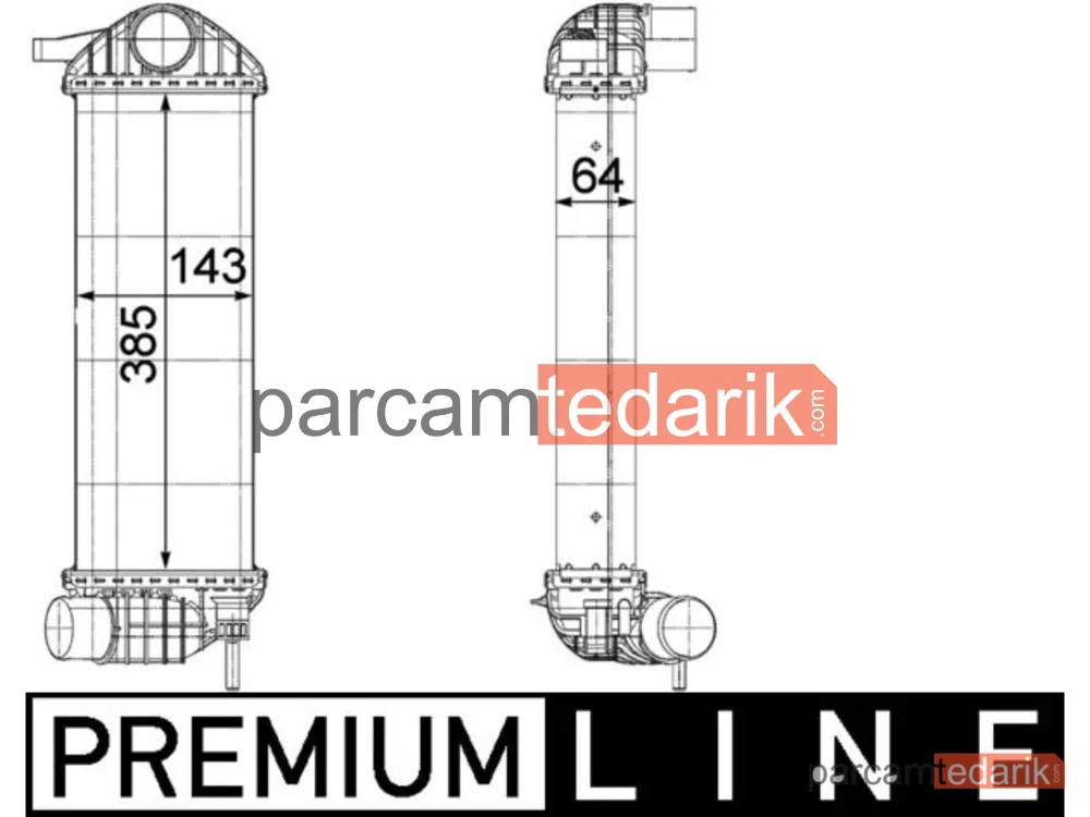 BEHR CI243000P | Turbo Radyatörü — Renault Kangoo 1.5DCI 08-- Premium LINE
