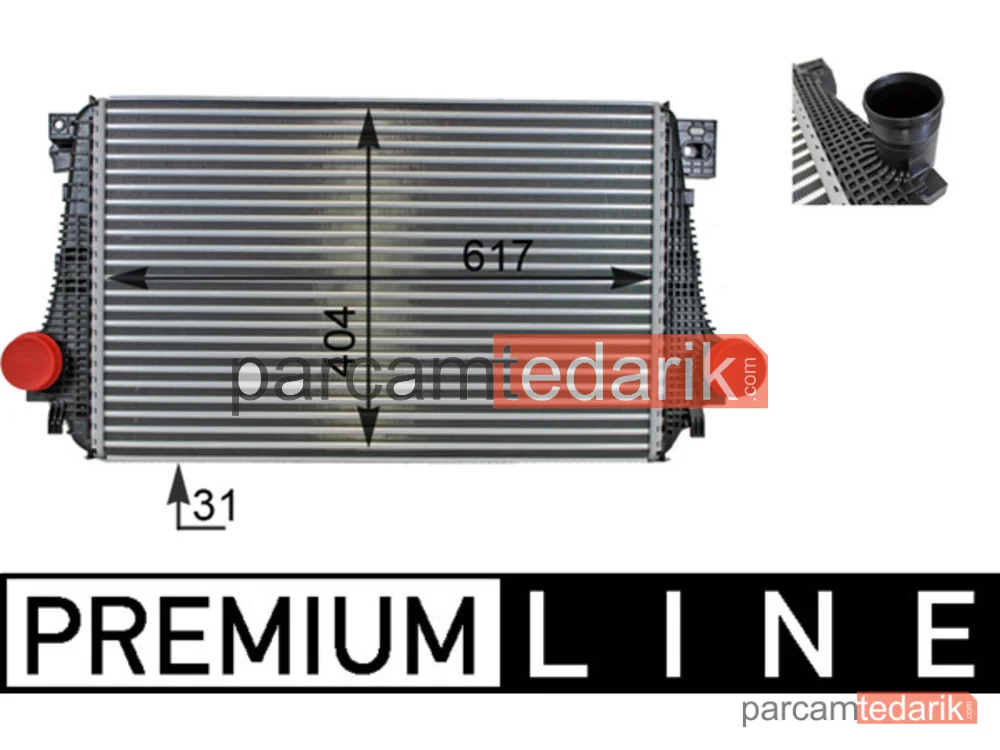 BEHR CI27000P | Turbo Radyatörü — VW Amarok CNFA CDBA CDCA