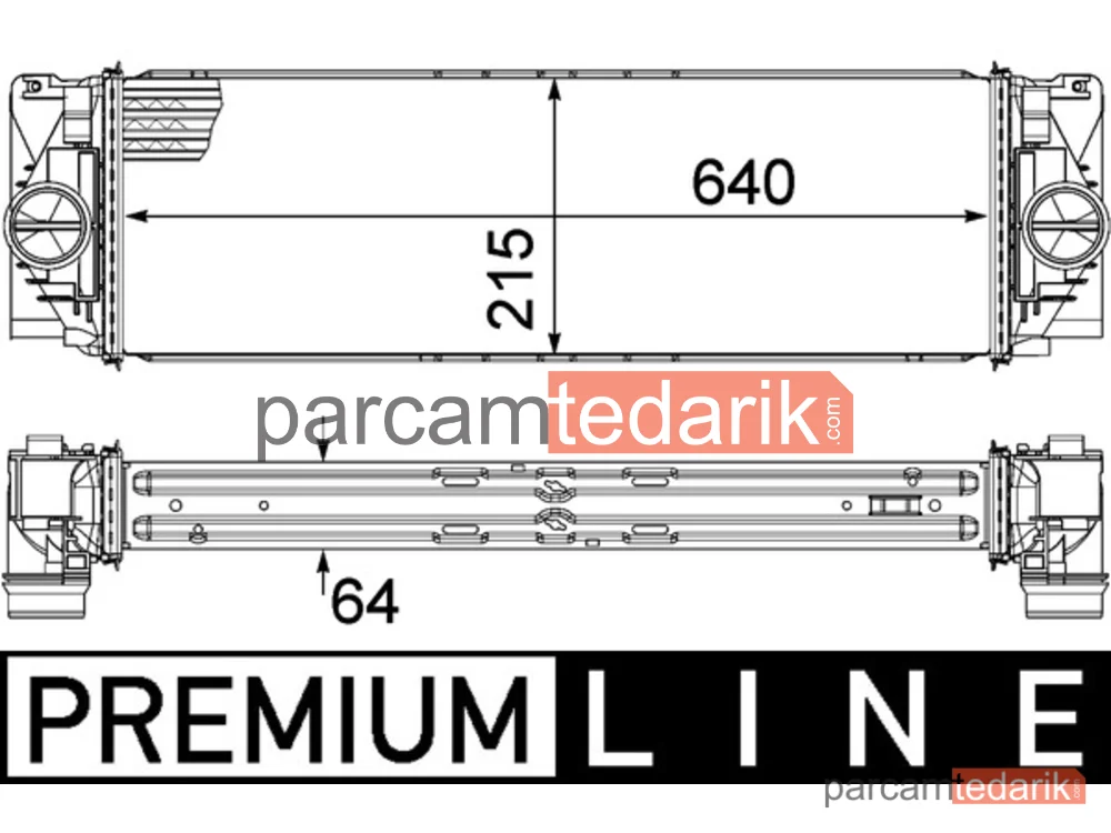 CI368000P | Turbo Radyatörü — Mercedes-Benz Sprinter 3,5-t, Mercedes-Benz Sprinter 5-t