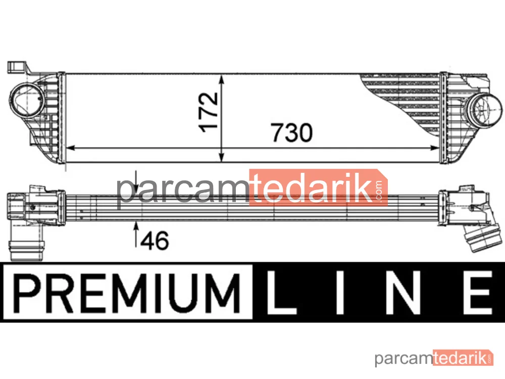 BEHR CI386000P | Turbo Radyatörü — Master III Premium LINE O.E
