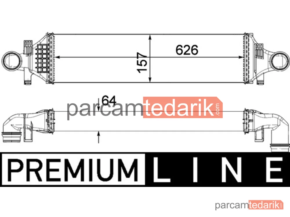 BEHR CI480000P | Turbo Radyatörü — Mercedes