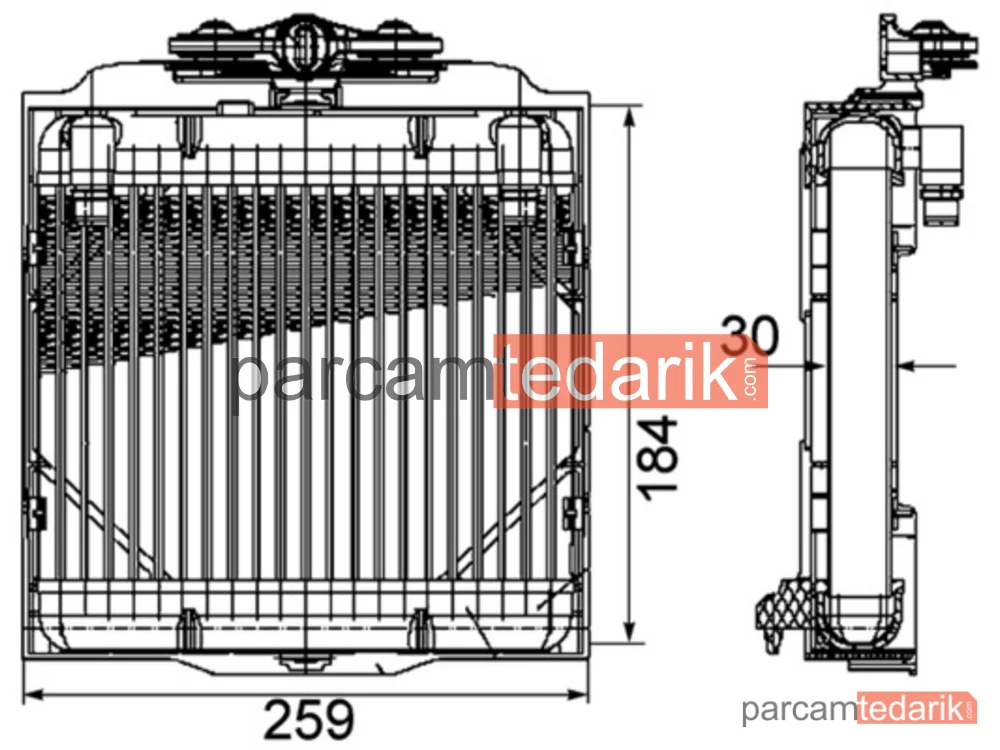 CLC102000P | Yağ Soğutucusu — BMW F10