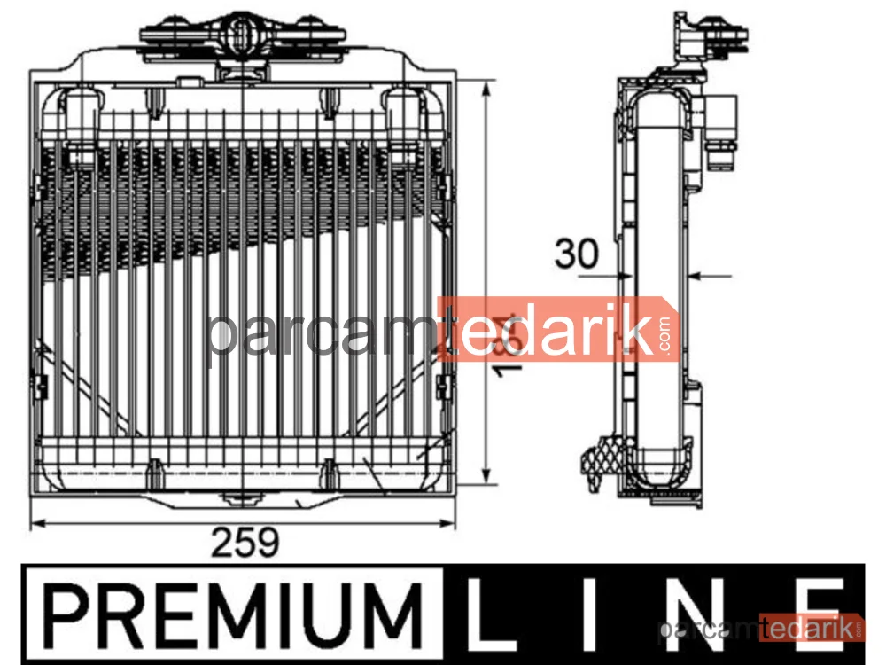 BEHR CLC102000P | Yağ Soğutucusu — BMW F10