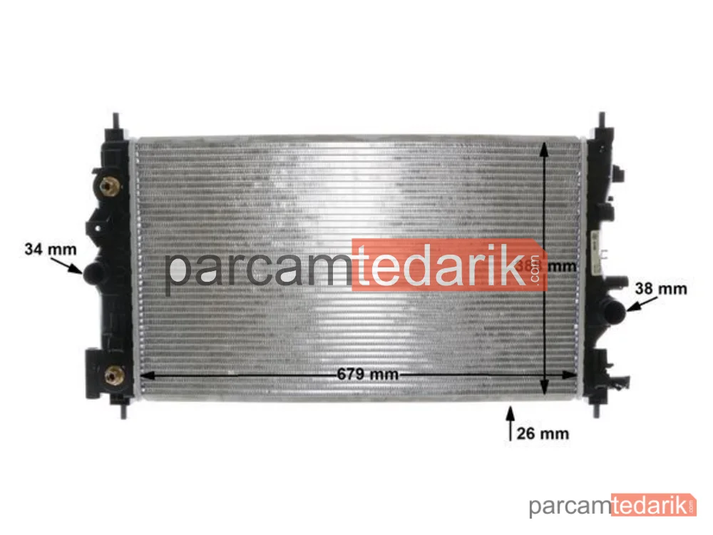 BEHR CR1011000S | Su Radyatörü — Opel Astra J A14NET A16LET A16XER Otomatik