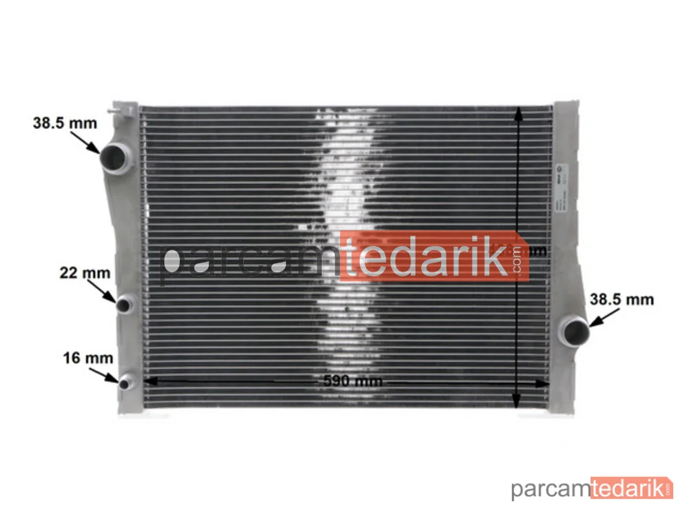 BEHR CR1049000S | Su Radyatörü — N54-N55-N57S-M57N2 - E70-E71