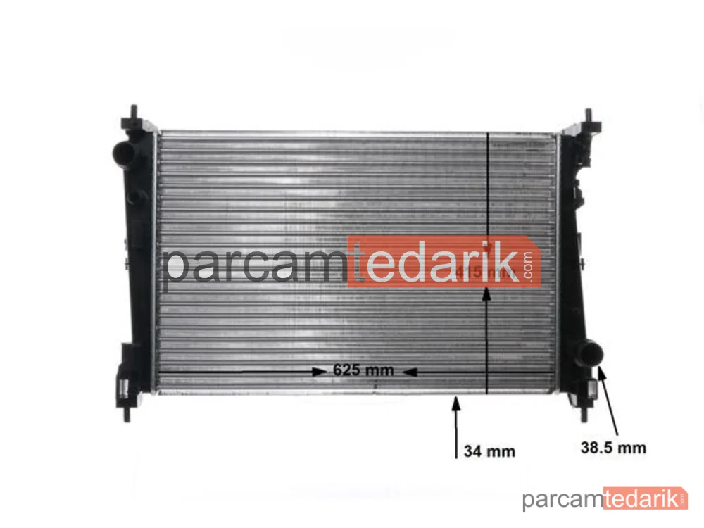 BEHR CR1112000S | Su Radyatörü — Brazing - (Fiat Grande Punto Evo 1.3JTD 1.9 D MTJ Doblo 1.6 JTD MPV 2.0 D - Bravo II)