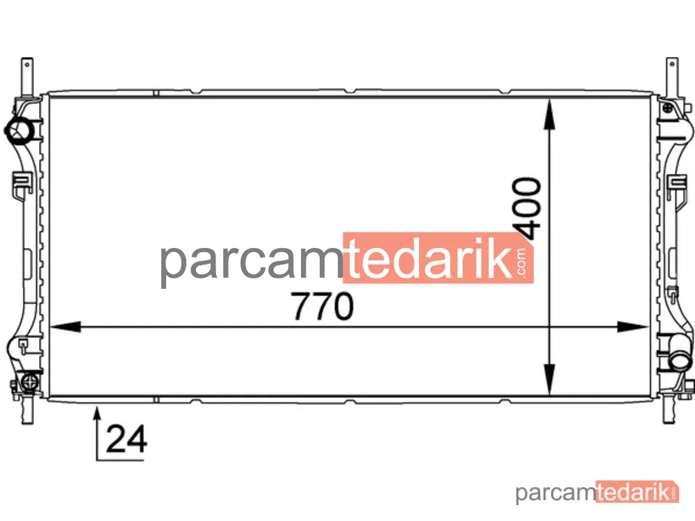 BEHR CR1143000S | Su Radyatörü