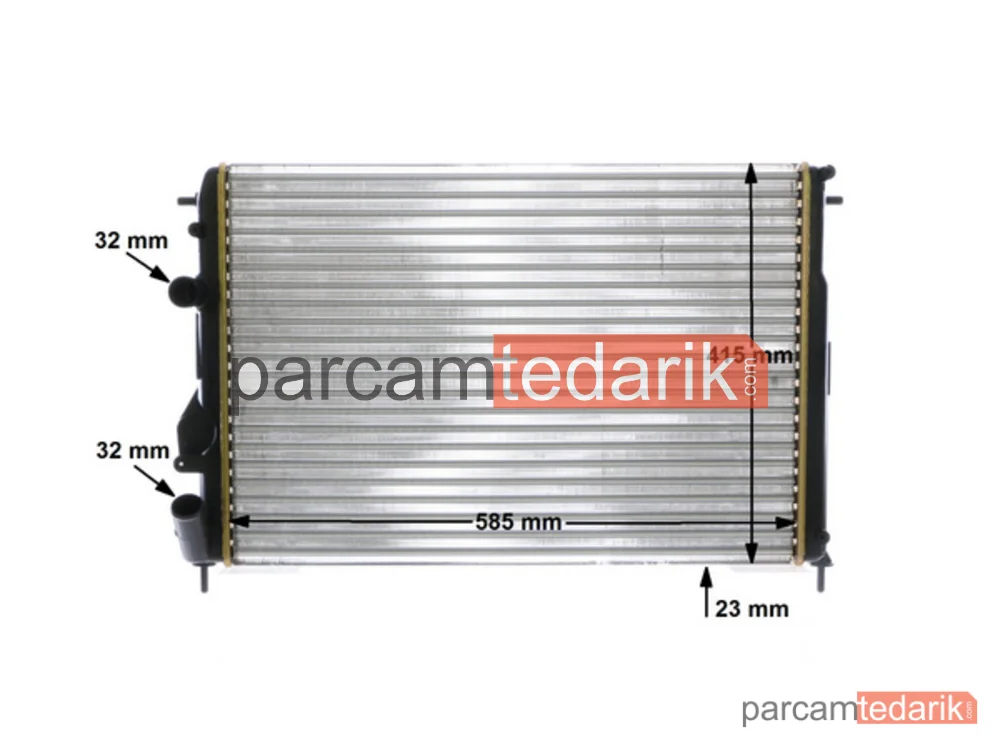 BEHR CR1146000S | Su Radyatörü — Renault Megane I, Renault Megane I Cabriolet, Renault Megane I Classic