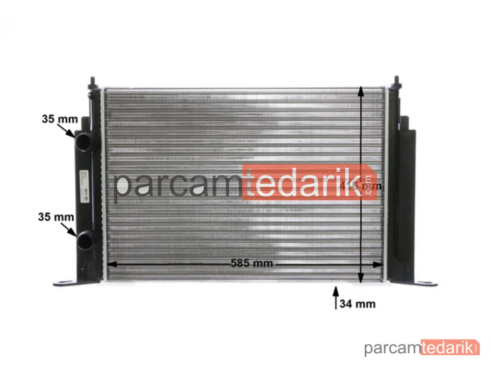 BEHR CR1450000S | Su Radyatörü — Fiat Stilo 1.6 16V 1.9 JTD 01-07