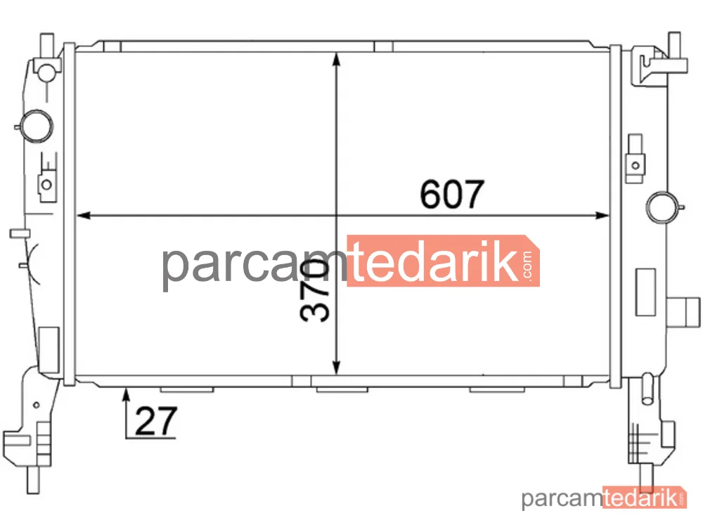 BEHR CR1499000S | Su Radyatörü