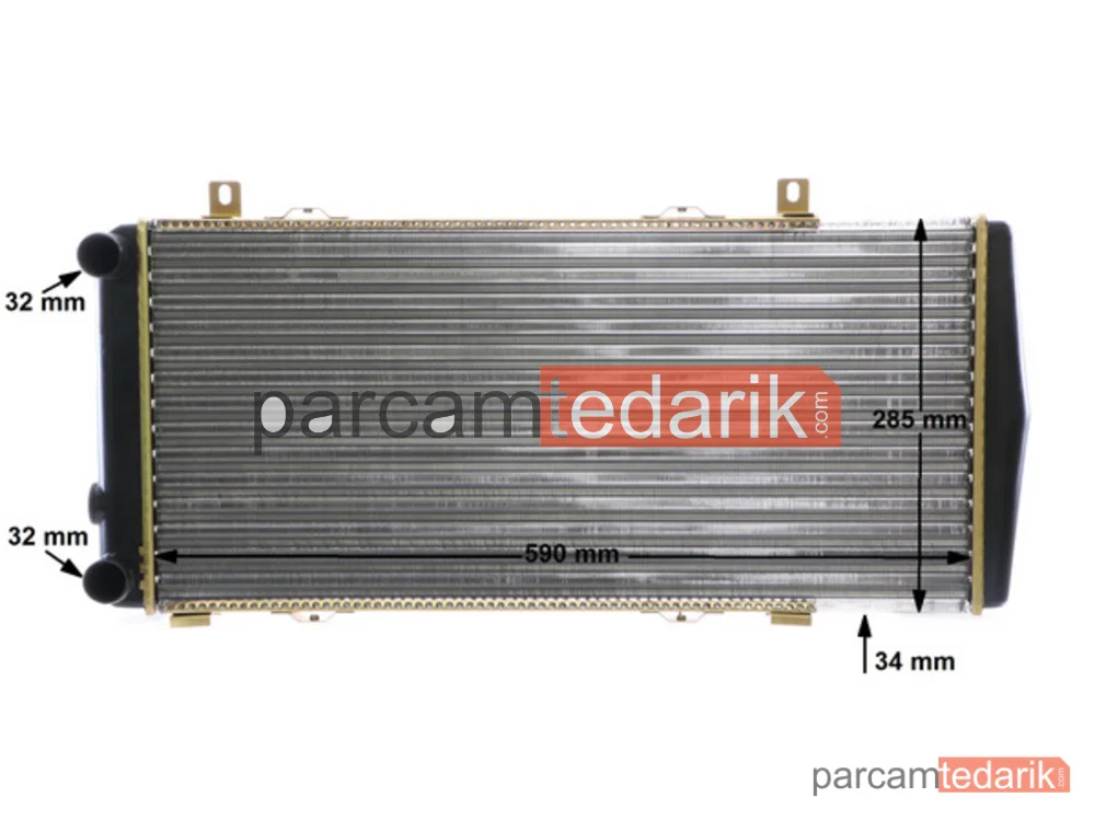BEHR CR1513000S | Su Radyatörü — Mekanik Klimasiz (Skoda Felicia 1.6 95--01)