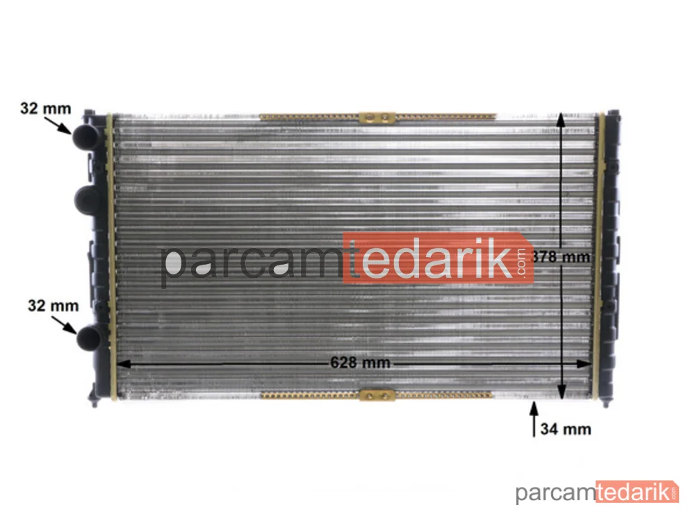 BEHR CR1535000S | Su Radyatörü — VW Seat