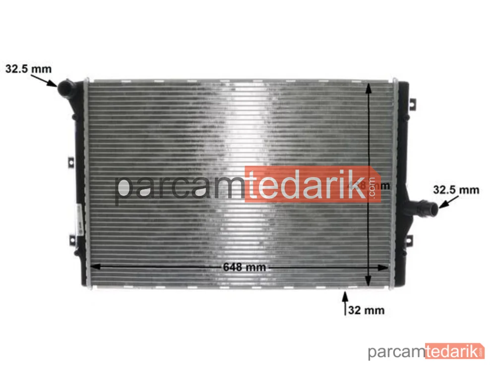 MAHLE CR1539001S | Su Radyatörü — VW Caddy IV, VW Caddy Alltrack IV, VW Caddy III