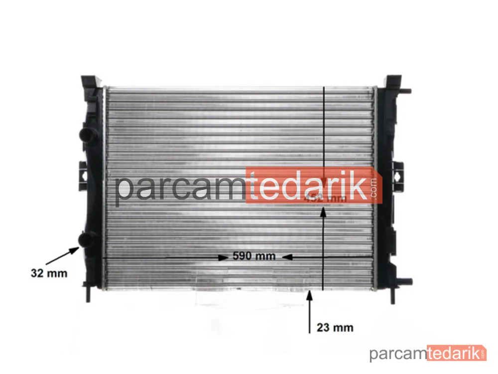 BEHR CR1690000S | Su Radyatörü — Renault GRAND SCÉNIC II, Renault Megane II, Renault Megane II Coupé-Cabriolet