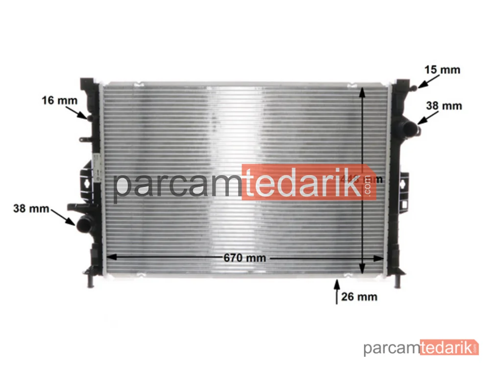 BEHR CR1748000S | Su Radyatörü — Freelander 2