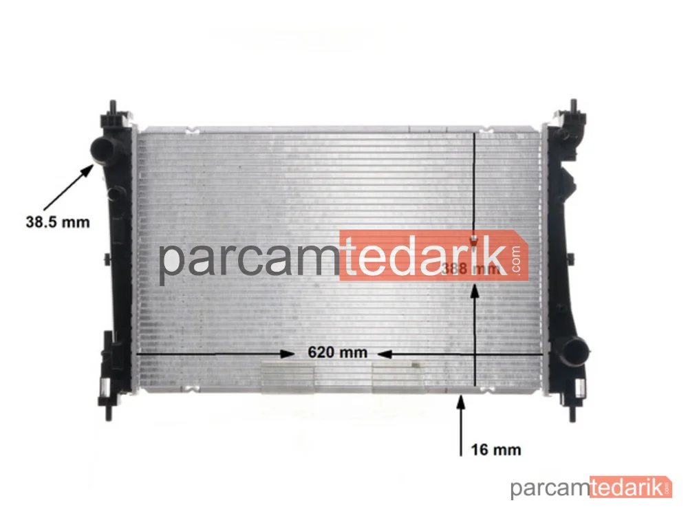MAHLE CR2003000S | Su Radyatörü — Fiat Doblo Cargo, Fiat Doblo, Opel Combo