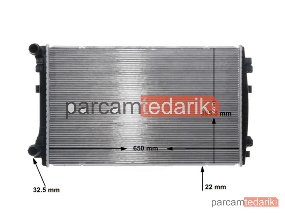 BEHR CR2054000S | Su Radyatörü — VW Golf 16- Audi A3 13- Seat Leon 13- Skoda Octavia 13