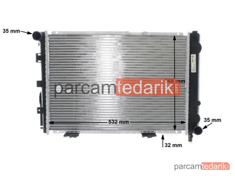 BEHR CR236000S | Su Radyatörü — Mercedes W124 OM601 200D Mekanik