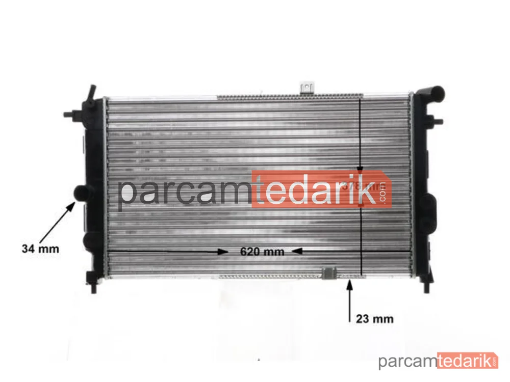 BEHR CR438000S | Su Radyatörü — Opel Vectra A 1.6 1.8 2.0 89-95 AC 618×359X34 C20NE C20XE X20XEV