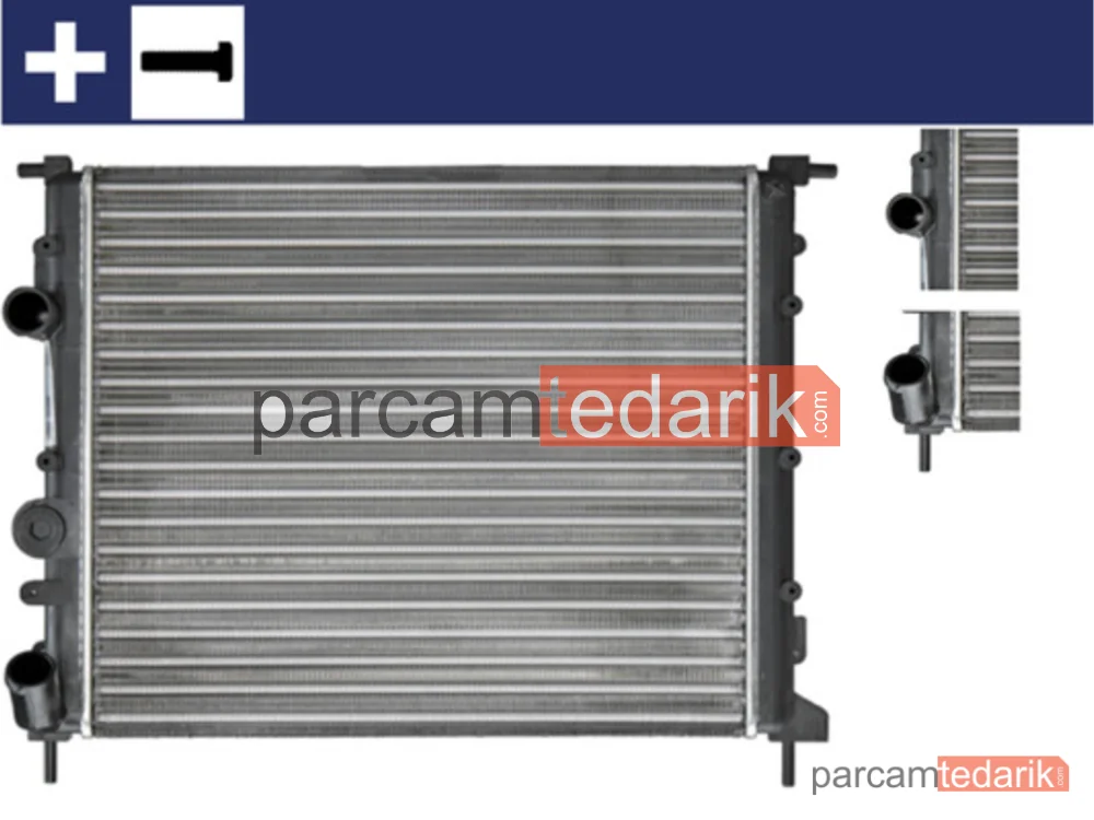 BEHR CR449000S | Su Radyatörü — Renault Kangoo 1.4 8V NAC / Clio II 1.5DCI 65PS NAC K7M / K7J / E7J / K4M NAC Megane