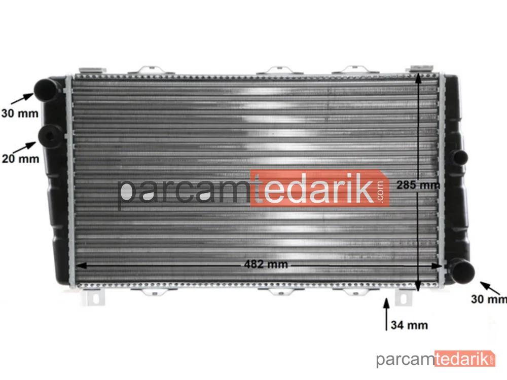 BEHR CR453000S | Su Radyatörü — 485×280 (Skoda Favorit 88-95 Felicia 95-01)