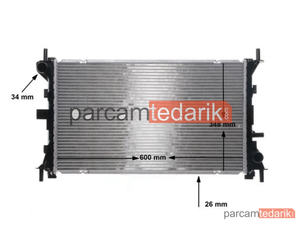 BEHR CR628000S | Su Radyatörü — Ford Focus I, Ford Focus I Kombi Van, Ford Focus I Sedan
